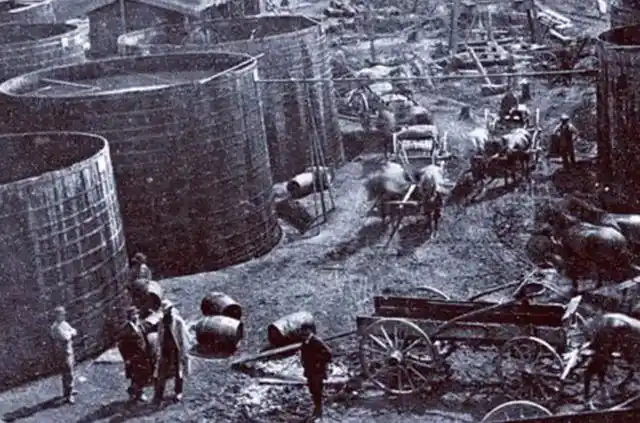 宾夕法尼亚石油运输标准化会议_19世纪石油工业体系发展_一桶原油有多少升