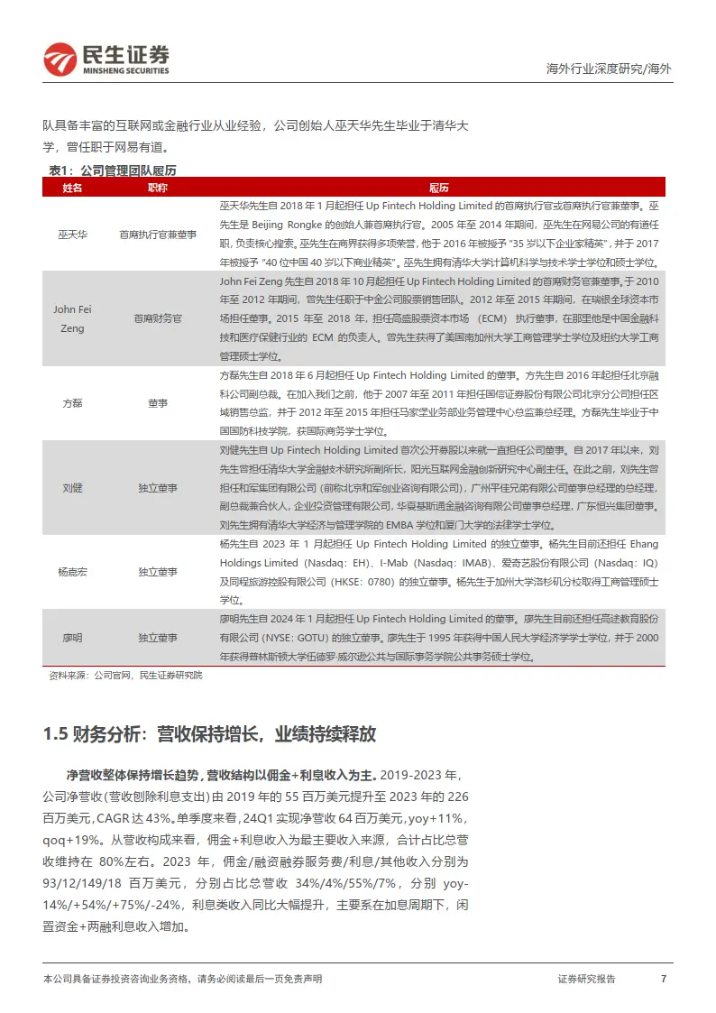 老虎证券深度报告_老虎证券 中入金指_老虎证券客户增长情况