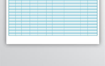 简洁公司通讯录模板