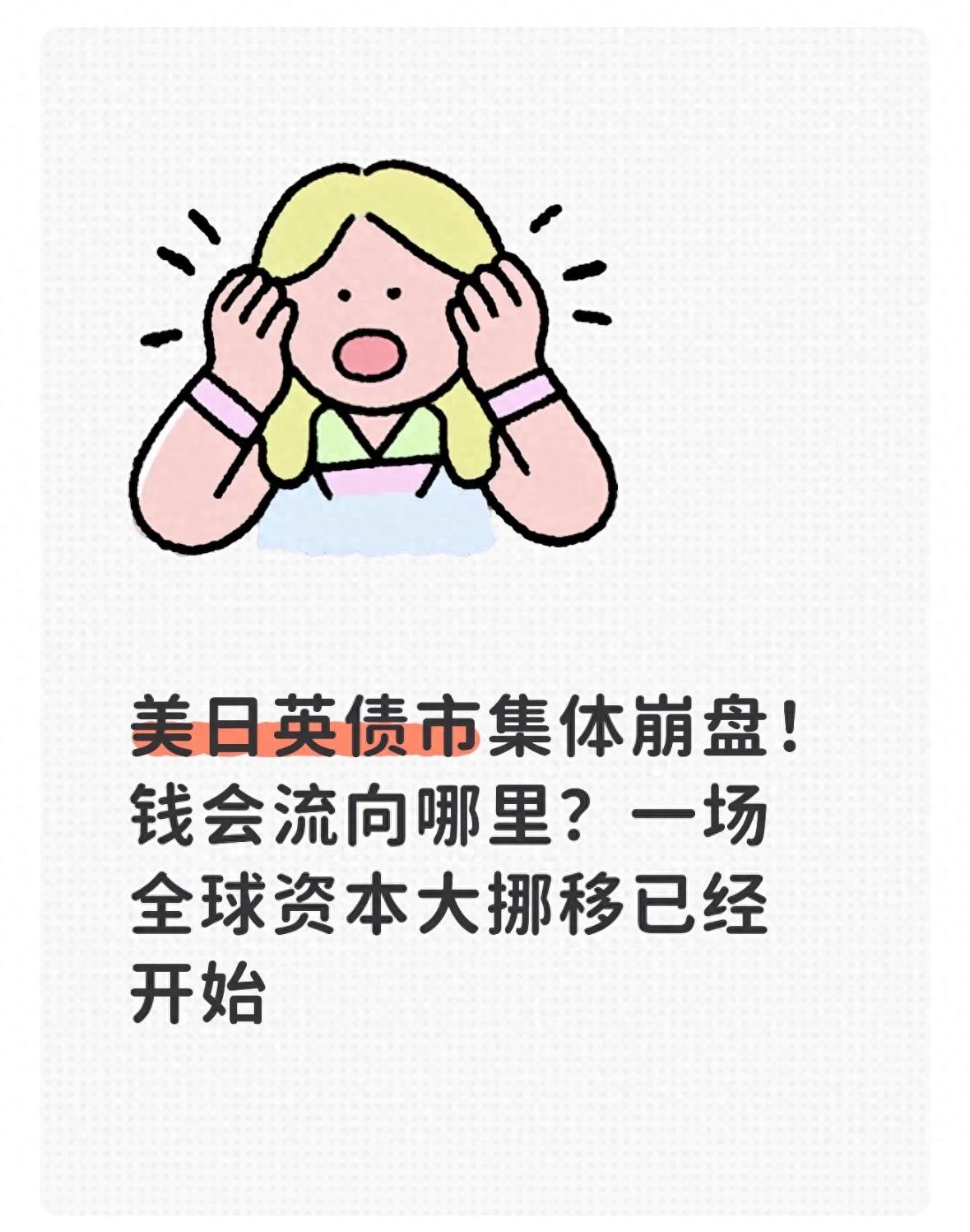 全球资本大挪移_股市与债市齐跌_美日英债市崩盘
